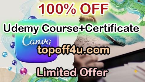 Free Coupon Code Canva, Graphic Design and Social Media Content Mastery 100% OFF