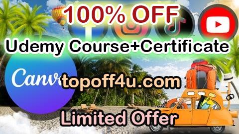 Free Coupon Code Canva Social Media Video Editing MasterClass Edit Like a Pro 100% OFF