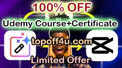 Free Coupon Code CapCut & Veo 3: AI Video Editing for TikTok & YouTube 100% OFF