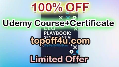 Free Coupon Code CEO Playbook: Generative AI 100% OFF