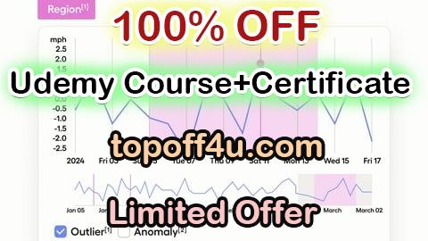 Free Coupon Code Certified Anomaly Detection & Outlier Analytics 100% OFF