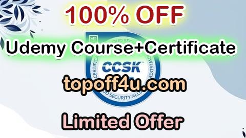 Free Coupon Code Certified Cloud Security Knowledge (CCSK) Practice tests 100% OFF