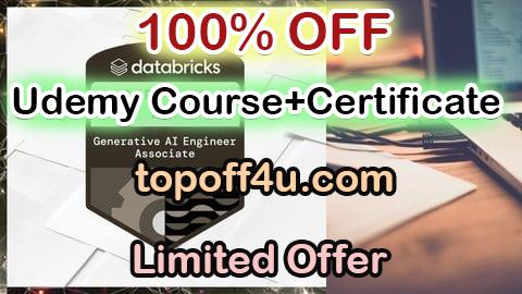 Free Coupon Code Certified Generative AI Engineer Associate Practice Exams 100% OFF