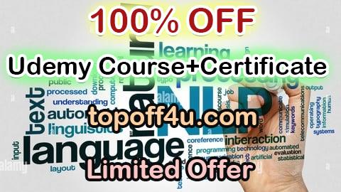 Free Coupon Code Certified Natural Language Processing (NLP) 100% OFF