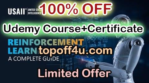 Free Coupon Code Certified Reinforcement Learning 100% OFF