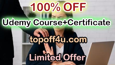 Free Coupon Code Certified Workplace Harassment Prevention: The POSH Act,2013 100% OFF