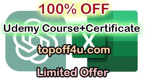 Free Coupon Code Chat GPT For Excel: Automating Your Excel Work Using ChatGPT 100% OFF