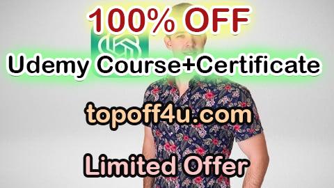 Free Coupon Code ChatGPT Complete Guide: OpenAI API, AI Tools, ChatGPT 4 100% OFF
