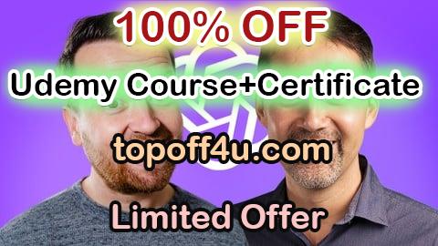Free Coupon Code ChatGPT Completo: Domine Chat GPT e Inteligência Artificial 100% OFF