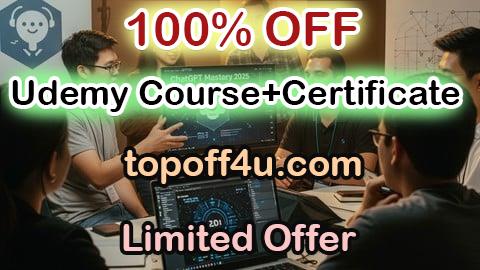 Free Coupon Code ChatGPT Mastery 2025: Build, Automate & Earn with AI Tools 100% OFF