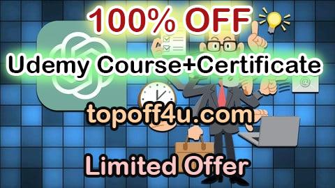 Free Coupon Code ChatGPT4 Mega Course: Work, Business and Programming 100% OFF