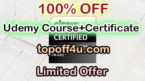 Free Coupon Code Citrix ADC 13 with Citrix Gateway Deployment and Management 100% OFF