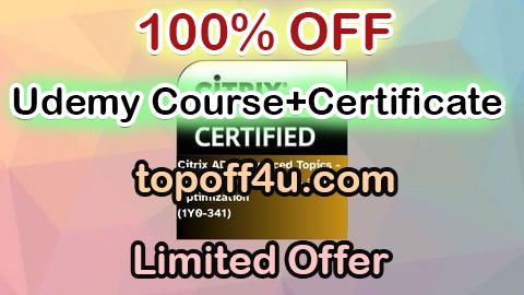 Free Coupon Code Citrix ADC Advanced - Security, Management, and Optimization 100% OFF