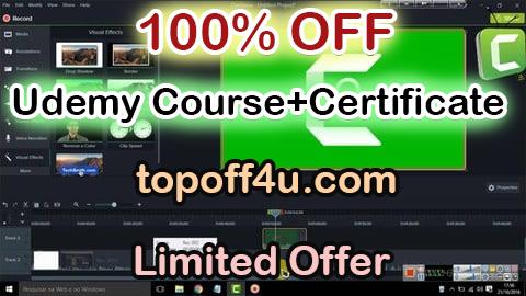 Free Coupon Code Complete Camtasia 9 Masterclass From Beginner To Pro Creator 100% OFF