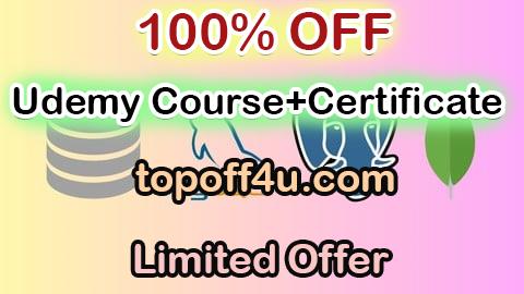 Free Coupon Code Complete Database Course: SQL, MySQL, PostgreSQL & MongoDB 100% OFF