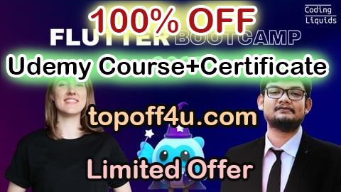 Free Coupon Code Complete Flutter Guide 2025: Build Android, iOS and Web apps 100% OFF