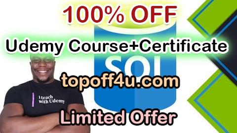 Free Coupon Code Complete Microsoft SQL Server Database Design Masterclass 100% OFF