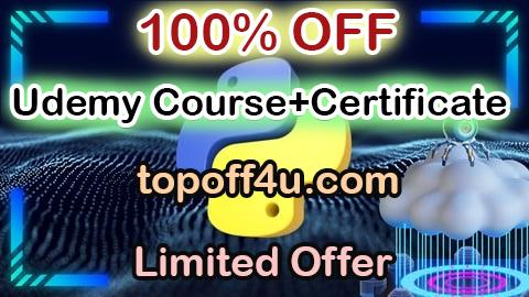 Free Coupon Code Complete Python Programming Course: From Basics to Advanced 100% OFF