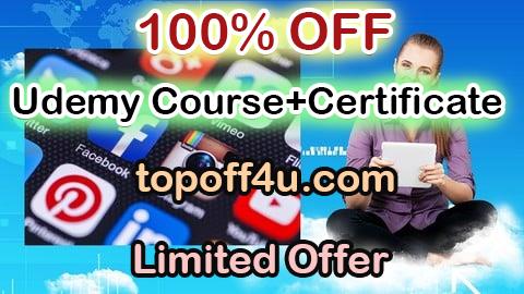 Free Coupon Code Complete Social Media Marketing Course 100% OFF