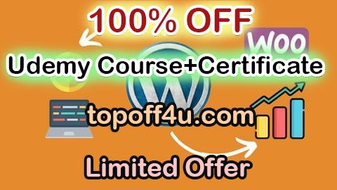 Free Coupon Code Complete Training :Building an E-commerce Shop On Wordpress 100% OFF