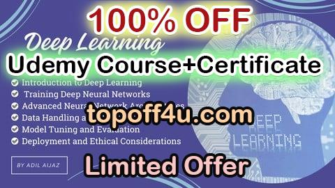 Free Coupon Code Comprehensive Deep Learning Practice Test: Basic to Advanced 100% OFF