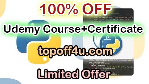 Free Coupon Code Comprehensive Python Programming Practice Test: Code Mastery 100% OFF