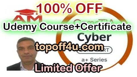 Free Coupon Code CompTIA A+ Cyber Certification Practice Tests & Training 100% OFF