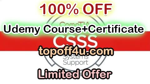 Free Coupon Code CompTIA CSSS Practice Test 2-in-1: 1500 Certified Questions 100% OFF