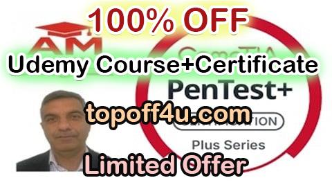 Free Coupon Code CompTIA PenTest+ (PT0-002) Certification Practice Tests 100% OFF
