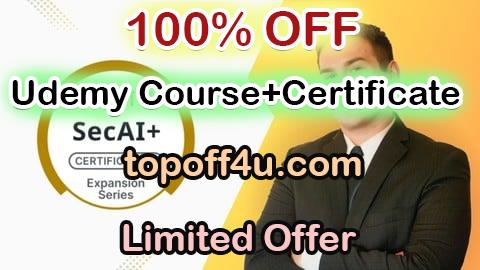 Free Coupon Code CompTIA SecAI+ CY0-001 | 6 Full-Length Practice Tests 2026 100% OFF