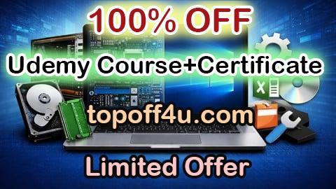 Free Coupon Code Computer Course: Hardware and Software Skills Level 1 100% OFF