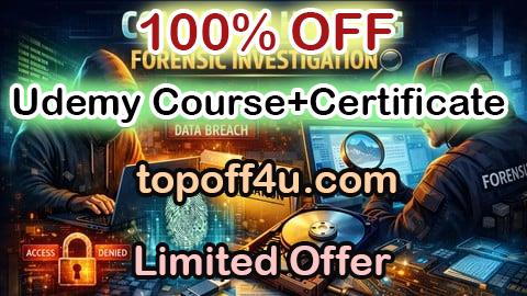 Free Coupon Code Computer Hacking Forensic Investigation 100% OFF
