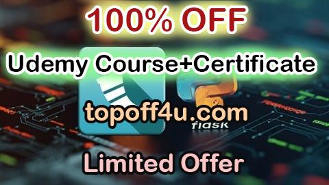 Free Coupon Code Crea aplicaciones Profesionales con Flask, Python y API REST 100% OFF