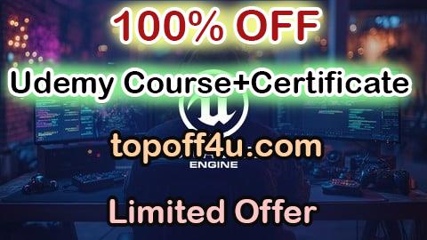 Free Coupon Code Crea tu Primer Videojuego con Unreal Engine 5. De 0 a Jugar 100% OFF