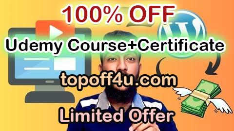 Free Coupon Code Create & Sell Online Courses using WordPress LMS 100% OFF