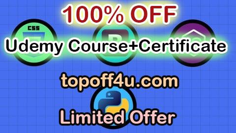 Free Coupon Code CSS, Bootstrap And JavaScript And Python Stack Course 100% OFF