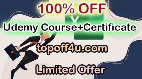 Free Coupon Code CURSO de EXCEL para la EMPRESA 100% OFF