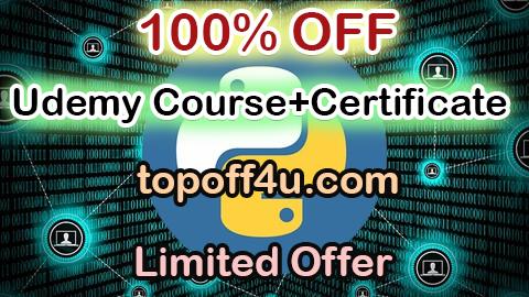 Free Coupon Code Curso De Python 3 Desde Cero Para Novatos 100% OFF