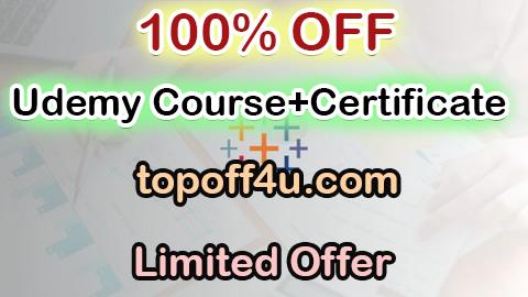 Free Coupon Code Curso de Tableau: Análisis y Visualización de Datos 100% OFF