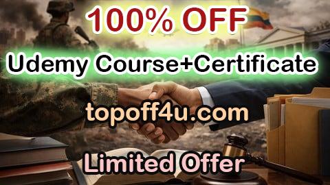 Free Coupon Code Curso Fundamentos del DIH & DDHH: Caso Colombiano 100% OFF