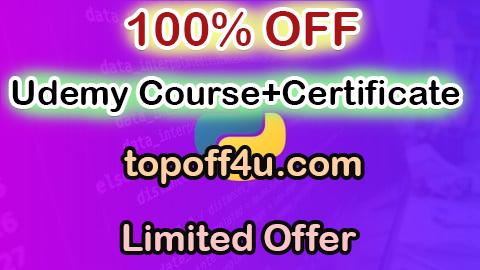 Free Coupon Code Curso Python: Desde cero para principiantes 100% OFF