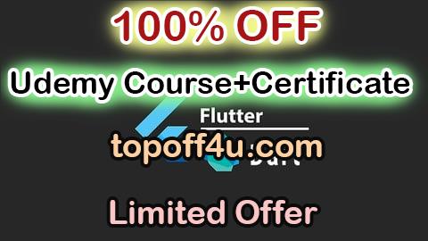 Free Coupon Code Dart and Flutter: The Ultimate Mobile App Development Course 100% OFF