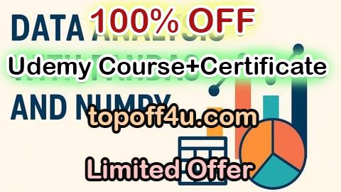 Free Coupon Code Data Analysis with Pandas & NumPy 100% OFF
