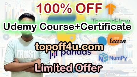 Free Coupon Code Data Science Career Path: 100 Days of Data Science Bootcamp 100% OFF