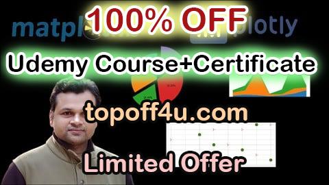Free Coupon Code Data Visualization using Matplotlib & Plotly(Python Library) 100% OFF