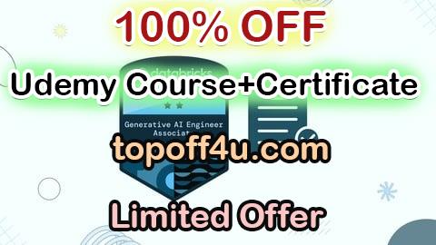 Free Coupon Code Databricks Certified Generative AI Engineer: Practice Tests 100% OFF