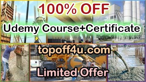 Free Coupon Code Diploma In Concrete Technology l Be a Concrete Technologist 100% OFF