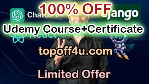 Free Coupon Code Django, React, Python, MySql, ChatGPT IA App Full Stack Web! 100% OFF