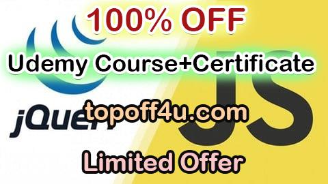 Free Coupon Code Domina jQuery: Curso Completo para Principiantes y Avanzados 100% OFF