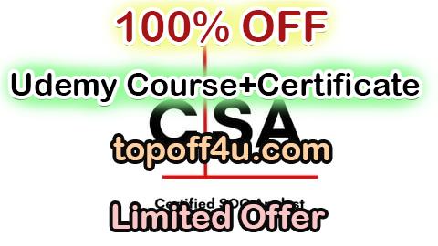 Free Coupon Code EC-Council Certified SOC Analyst (CSA) Practice Exams 100% OFF